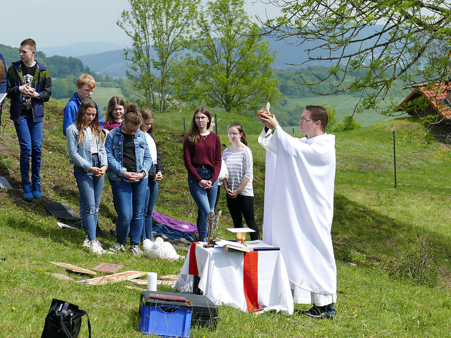 72 Stunden Aktion – auf dem Hasunger Berg (Foto: Karl-Franz Thiede)